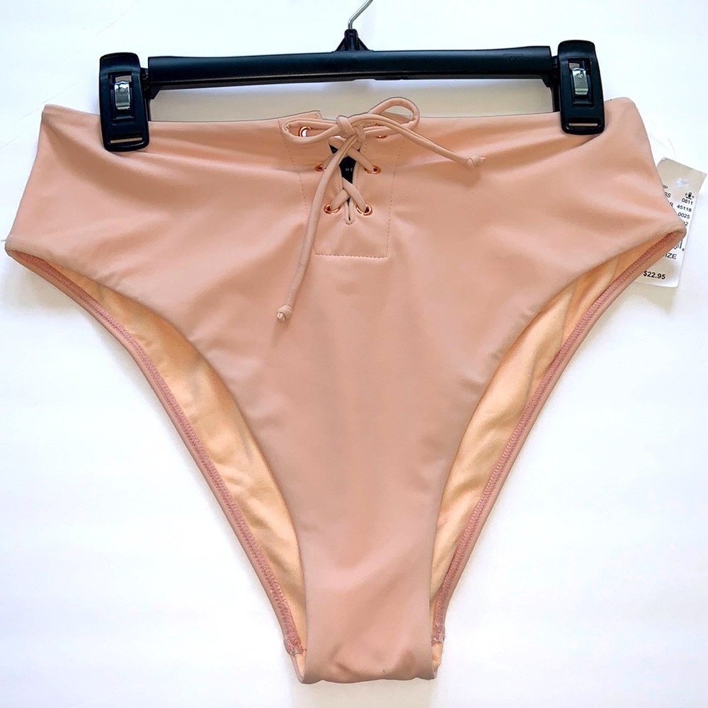 NWT- Pacsun high waist bikini bottom- Size M